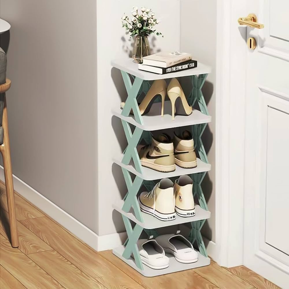 Picture of Shoe Rack 5 Layer (Stackable Multi-tier Shoe Organizer).-Multicolor