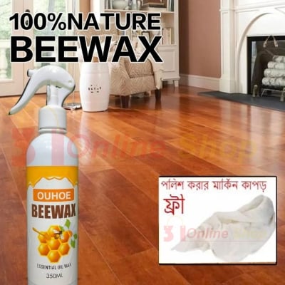 Picture of Beeswax Furniture Polish, Bees Wax Furniture Polish and Cleaner, Beeswax Spray Furniture Polish, Wood Seasoning Beewax for Furniture Floor, 350ml-Beeswax Spray