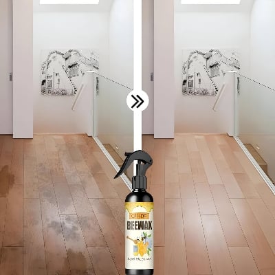Picture of Beeswax Furniture Polish, Bees Wax Furniture Polish and Cleaner, Beeswax Spray Furniture Polish, Wood Seasoning Beewax for Furniture Floor, 350ml-Beeswax Spray