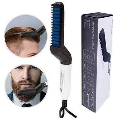 Picture of Modelling Comb Men Beard and Hair Quick Straightener Boy fashion shirt,  t shirt, pant, Sneakers, smart watch, hair straightener girl, bag-Hair Straightener