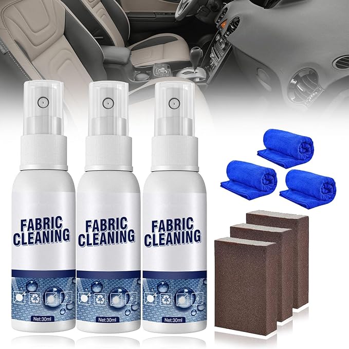 Picture of Car Fabric Foam Cleaner Car Interior Fabric Cleaning Agent Multi-purpose Cleaning Agent Spray For Auto Roof Dash Cleaning-Car Fabric Cleaner