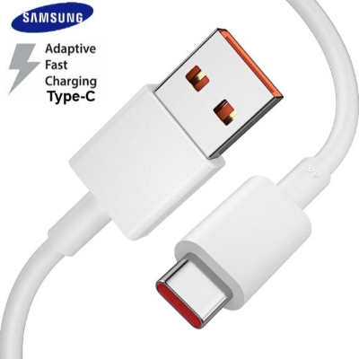 Picture of [111Tk Deal] Samsung Type C Data Fast Quick charging Charging Android Phone Cable White-White