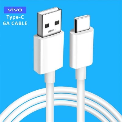 Picture of [111Tk Deal] Vivo S1 U3 Y19 Quick Charger Micro Usb Type-C Cable Fast Charging Data Cable For Vivo Y11 Y12 Y15 Y15 Y19 Y71 Y93 Y95 For Vivo V9 V11 V11 Pro V15 V15 Pro - Charger - Fast Charger-White