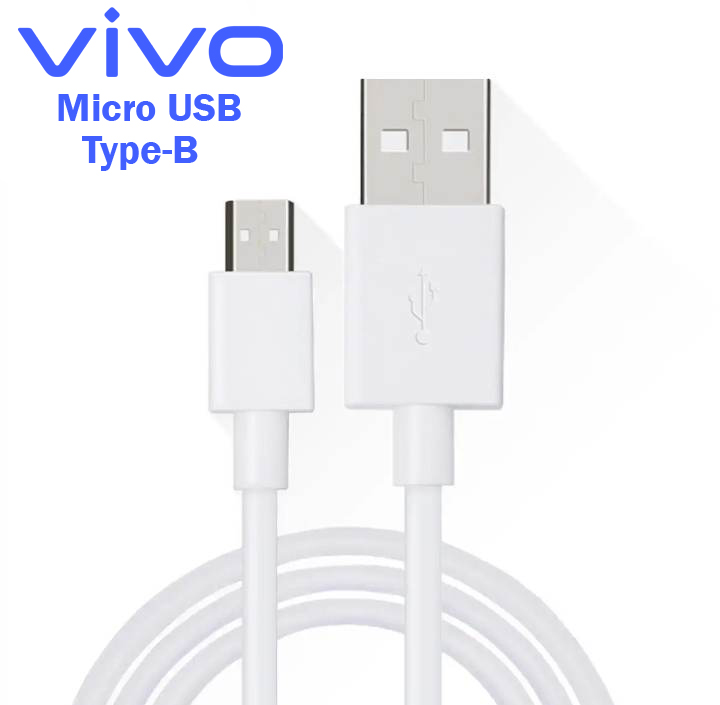 Picture of [111Tk Deal] Vivo S1 U3 Y19 Quick Charge Micro USB  Type-b Cable Fast Charging Data Cable For Vivo Y11 Y12 Y15 Y15 Y19 Y71 Y93 Y95 For Vivo V9 V11 V11 Pro V15 V15 Pro-White