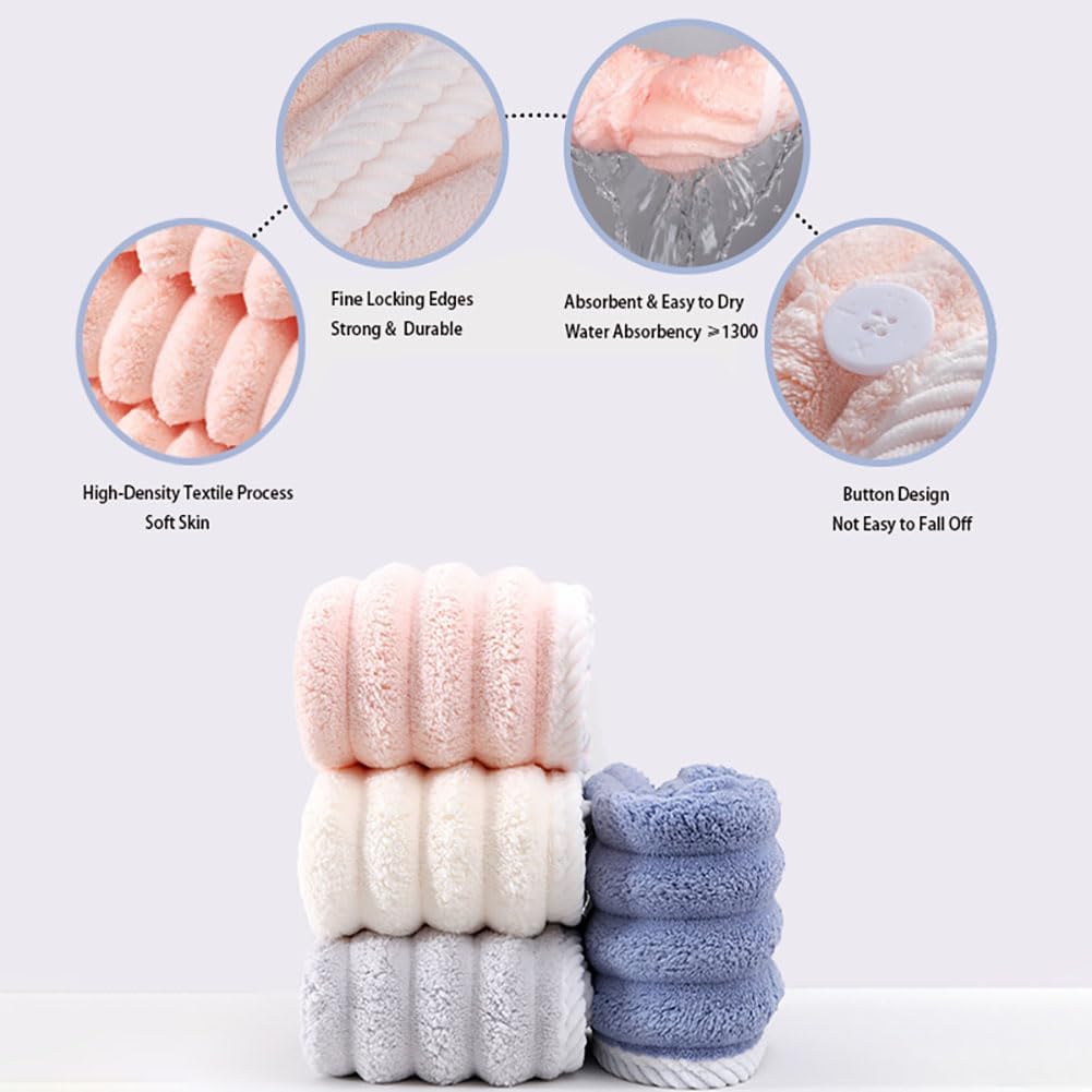 Picture of New Best High quality Magic Shower Cap Soft Microfiber ,Girls Hair Towel Super Absorbent Quick Drying-Multicolor