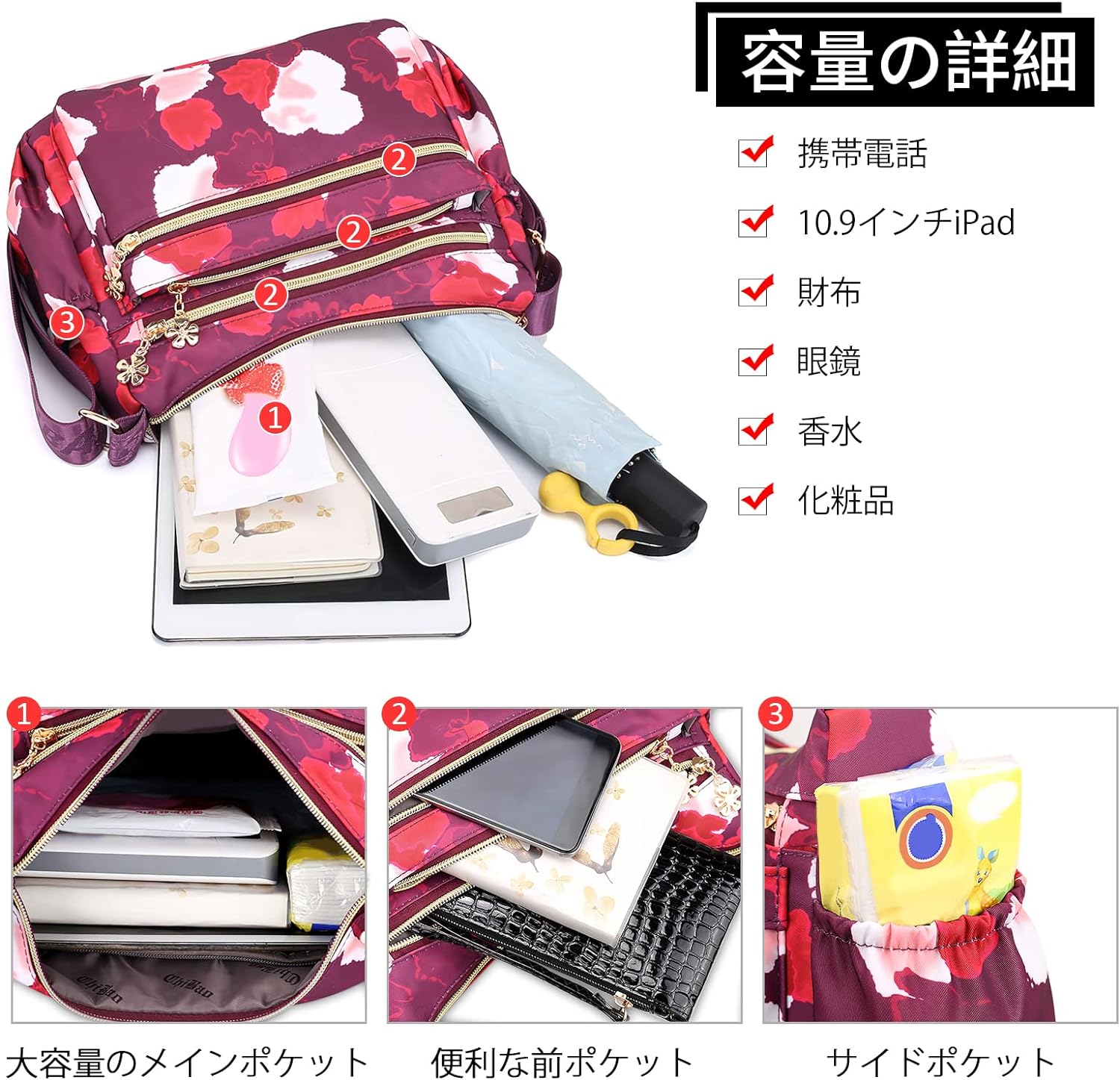 Picture of Nylon Women Messenger Bag Ladies Handbags Waterproof Female Shoulder Bag Designer High Quality Crossbody Bags For Teenager Girls-Multicolor