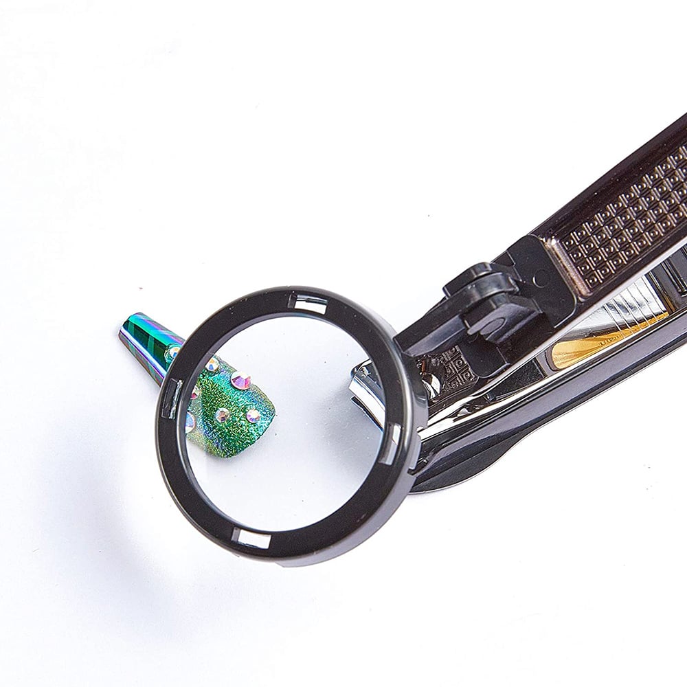 Picture of Exclusive Nail Cutter with Magnifying Glass-Multicolor