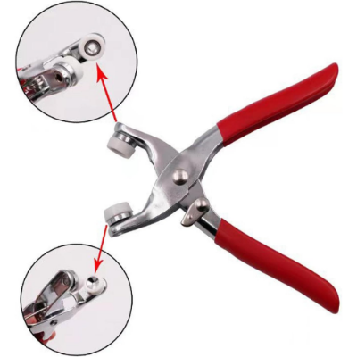 Picture of Five-prong Button Installation Tool Snap Tool Kit Metal Snap Ring Belt Fastening Pliers Clamping Tool Kit For Garment Sewing - 31 online  shop-Multicolor
