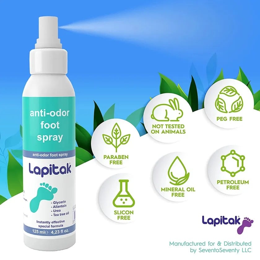 Picture of Shoes & Shocks Deodorant Sneaker Deodorizer Mist Spray-Multicolor-One size