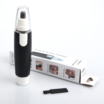 Picture of Nose Ear and Hair Trimmer Stainless Steel Blade , Shaving And Unwanted Hair Removal Electric Trimmer for both Male and Female-Manual Nose Trimerr