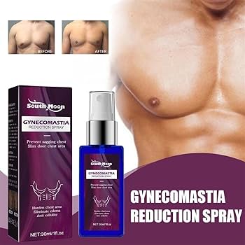 Picture of South Moon Gynecomastia Firming Spray Cellulite Reduction Muscle Accelerating Hardening Spray Tighten Chest Muscle Fitness- 30ml-Gynecomastia Spray