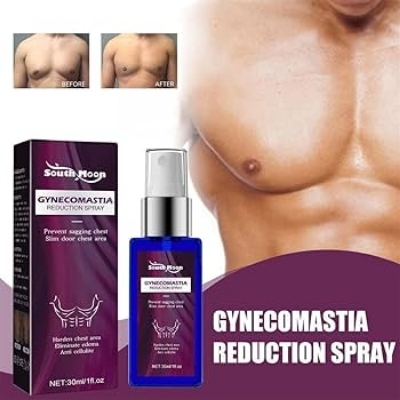 Picture of South Moon Gynecomastia Firming Spray Cellulite Reduction Muscle Accelerating Hardening Spray Tighten Chest Muscle Fitness- 30ml-Gynecomastia Spray