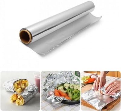 Picture of High Quality - Aluminum Wrapped Foil Paper - Square Feet - Versatile And Easy To Use And Maintain - Reliable And Durable Foil Paper-Multicolor