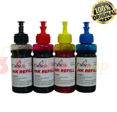 Picture of Colorfly Ink Refill Legend All Color For Printer Ink 4 Color 4 pcs Best Quality-Multicolor - 4Pic