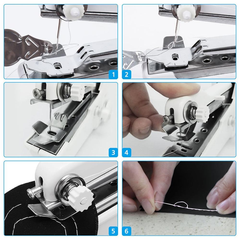 Picture of Mini Sewing Machines for Home Cordless Portable Handy Stitching Machine (Hand Machine for Stitching)-Sewing Machines-Mini Sewing Machines
