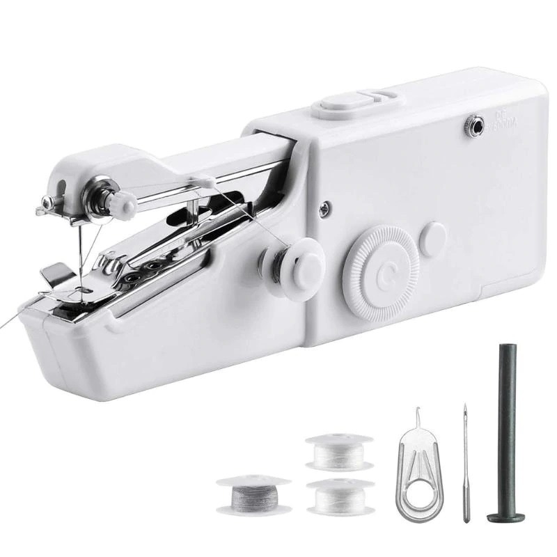Picture of Mini Sewing Machines for Home Cordless Portable Handy Stitching Machine (Hand Machine for Stitching)-Sewing Machines-Mini Sewing Machines