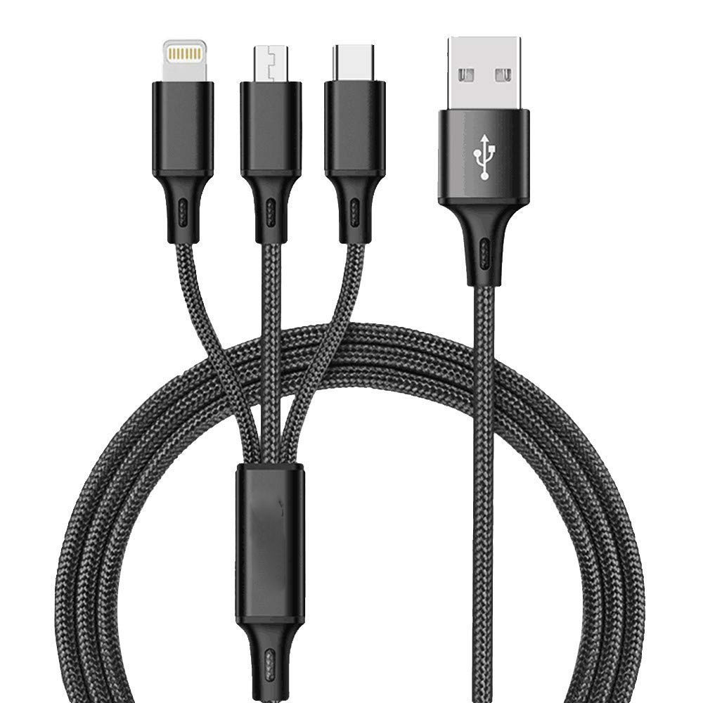 Picture of 3 In 1 Fast Charging USB Charger Cable Fast Charging-Multicolor