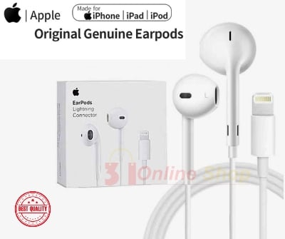 Picture of Apple EarPods with Lightning Connector In Ear Earphones And Headphone With Microphone For iphone Direct connection-Multicolor