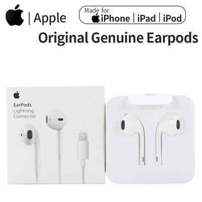 Picture of Apple EarPods with Lightning Connector In Ear Earphones And Headphone With Microphone For iphone Direct connection-Multicolor
