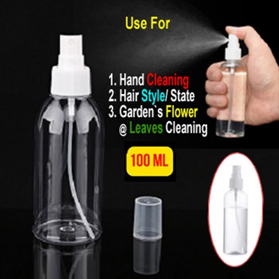 Picture of Spray Bottle 100ml Capacity - White Spray 1Pc-Multicolor