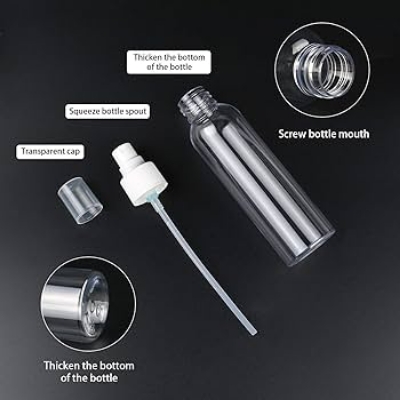 Picture of Spray Bottle 100ml Capacity - White Spray 1Pc-Multicolor