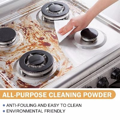 Picture of All-in-One Foaming Rust Remover Powder & Ultimate Rust RemovaL, Multipurpose Kitchen Rust Remover Advanced Rust Removal for All Surfaces-Multicolor