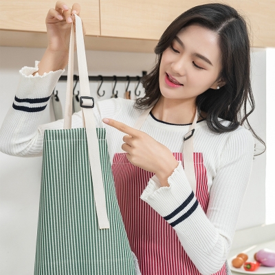 Picture of Love Potato Waist Apron with Pockets, Fashion Kitchen Cooking Restaurant Bistro Half Aprons for Girl Woman-Multicolor
