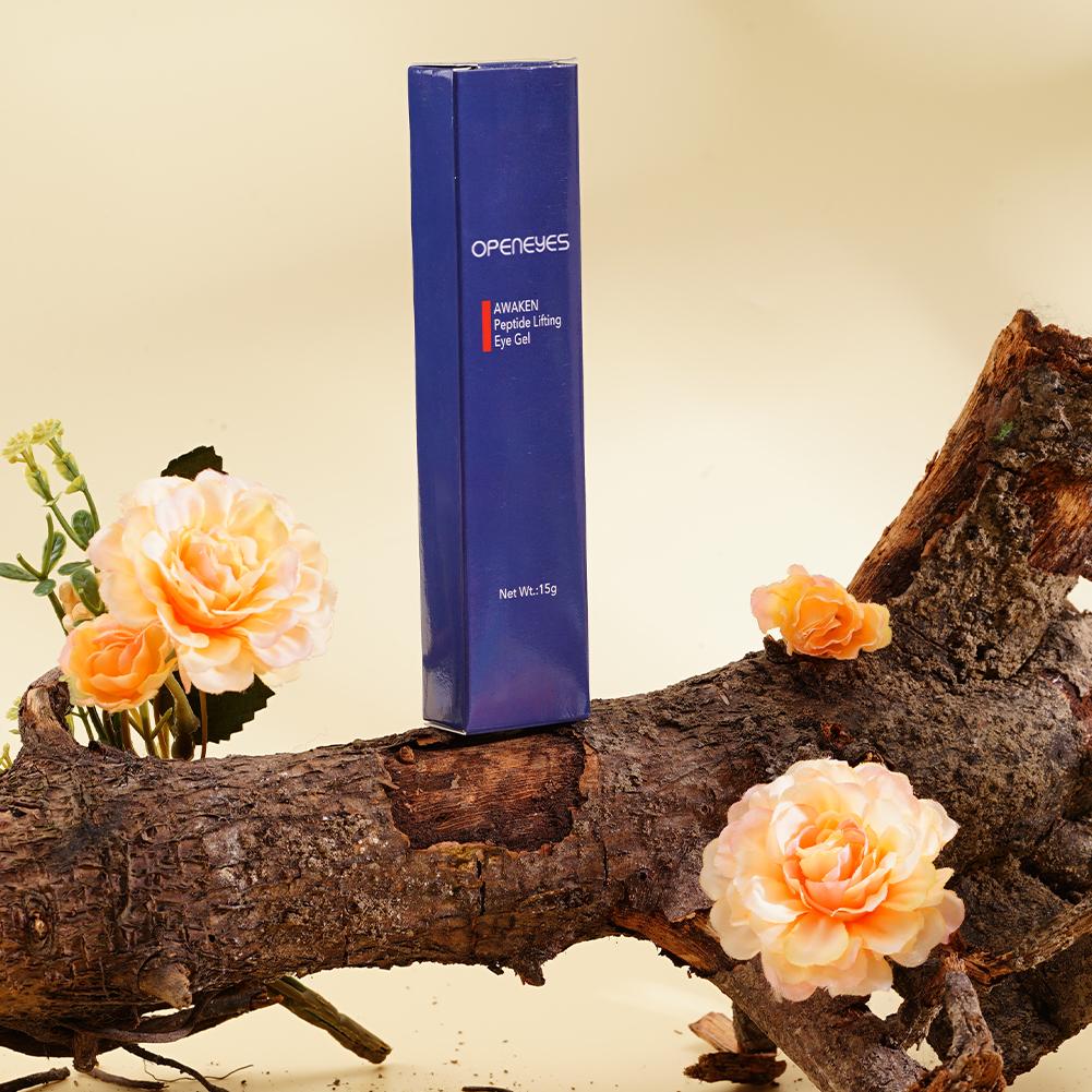 Picture of Open Eyes Awaken Peptide Lifting Eye Gel Men's Eye Moisturizing Eye Cream- Multicolor