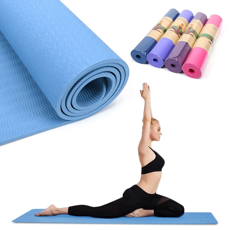 Picture of Yoga Mat, New Eco Friendly Yoga Mat- Foam & Rubber  6mm size- Multicolor