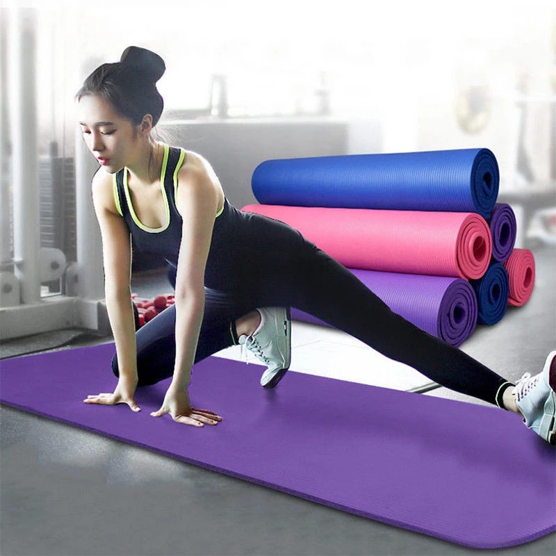 Picture of Yoga Mat, New Eco Friendly Yoga Mat- Foam & Rubber  6mm size- Multicolor