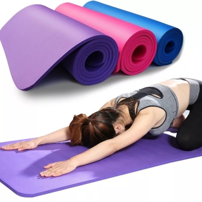 Picture of Yoga Mat, New Eco Friendly Yoga Mat- Foam & Rubber  6mm size- Multicolor