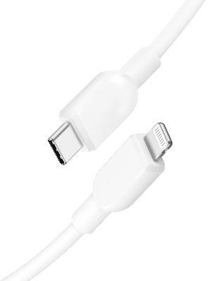 Picture of Anker 322 USB-C to Lightning Cable Compatible with iPhone, iPad, and iPod Cable-White