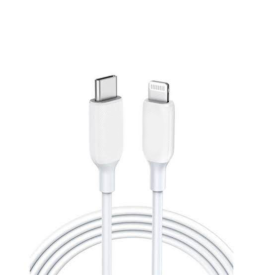 Picture of Anker 322 USB-C to Lightning Cable Compatible with iPhone, iPad, and iPod Cable-White