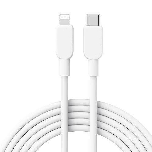 Picture of Anker 322 USB-C to Lightning Cable Compatible with iPhone, iPad, and iPod Cable-White