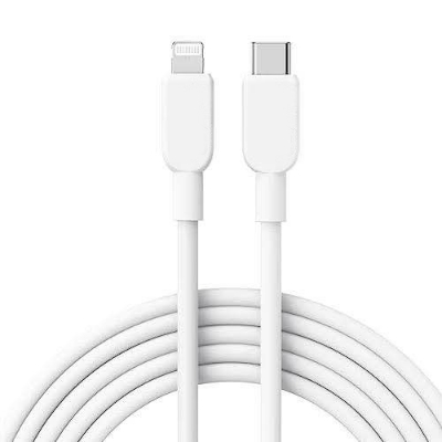 Picture of Anker 322 USB-C to Lightning Cable Compatible with iPhone, iPad, and iPod Cable-White