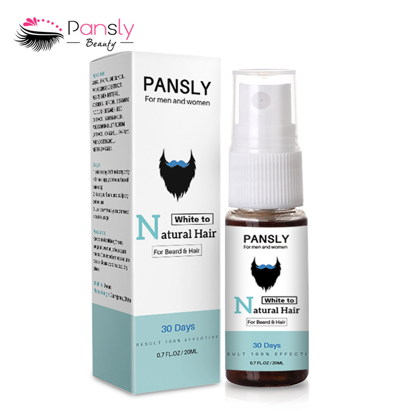 Picture of Pansly Generic Men Bottle Natural Spray Beard Oil Freshly Scent Oils Beard Conditioner- Multicolor-Fresh