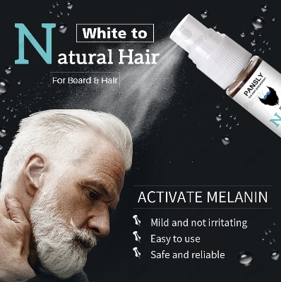 Picture of Pansly Generic Men Bottle Natural Spray Beard Oil Freshly Scent Oils Beard Conditioner- Multicolor-Fresh