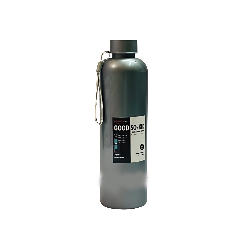 Picture of 1000 ml - Round Shape Plastic Water Bottle Multicolor 1 liter Bottle 1 Pcs- Multicolor