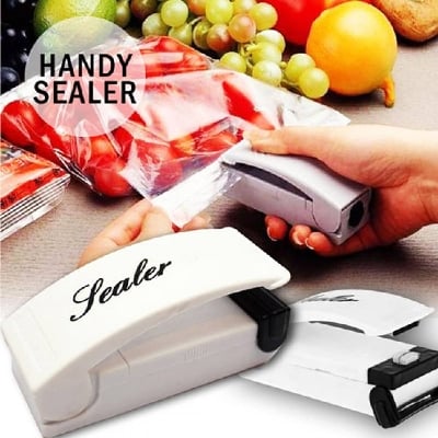 Picture of Expert Service Consultancy Super Sealer Bag Seal in Freshness Sealer Package Mini Sealing Machine Battery Not Include- Multicolor