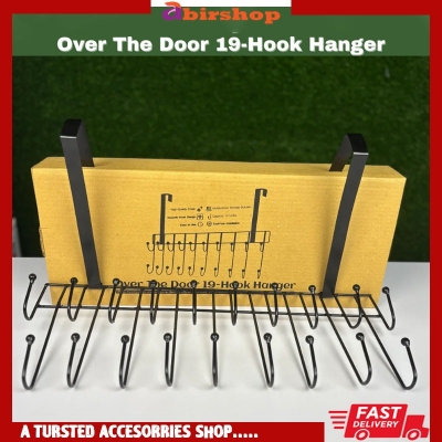 Picture of Door Hanger 19 Hooks 2 Step space saver- Multicolor