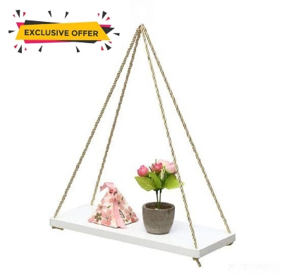Picture of 1PIC Wall hanging Shelf Floating Hook Wall Hanger Router Stand, Bathroom Self, Book Self, Tree Self- Multicolor