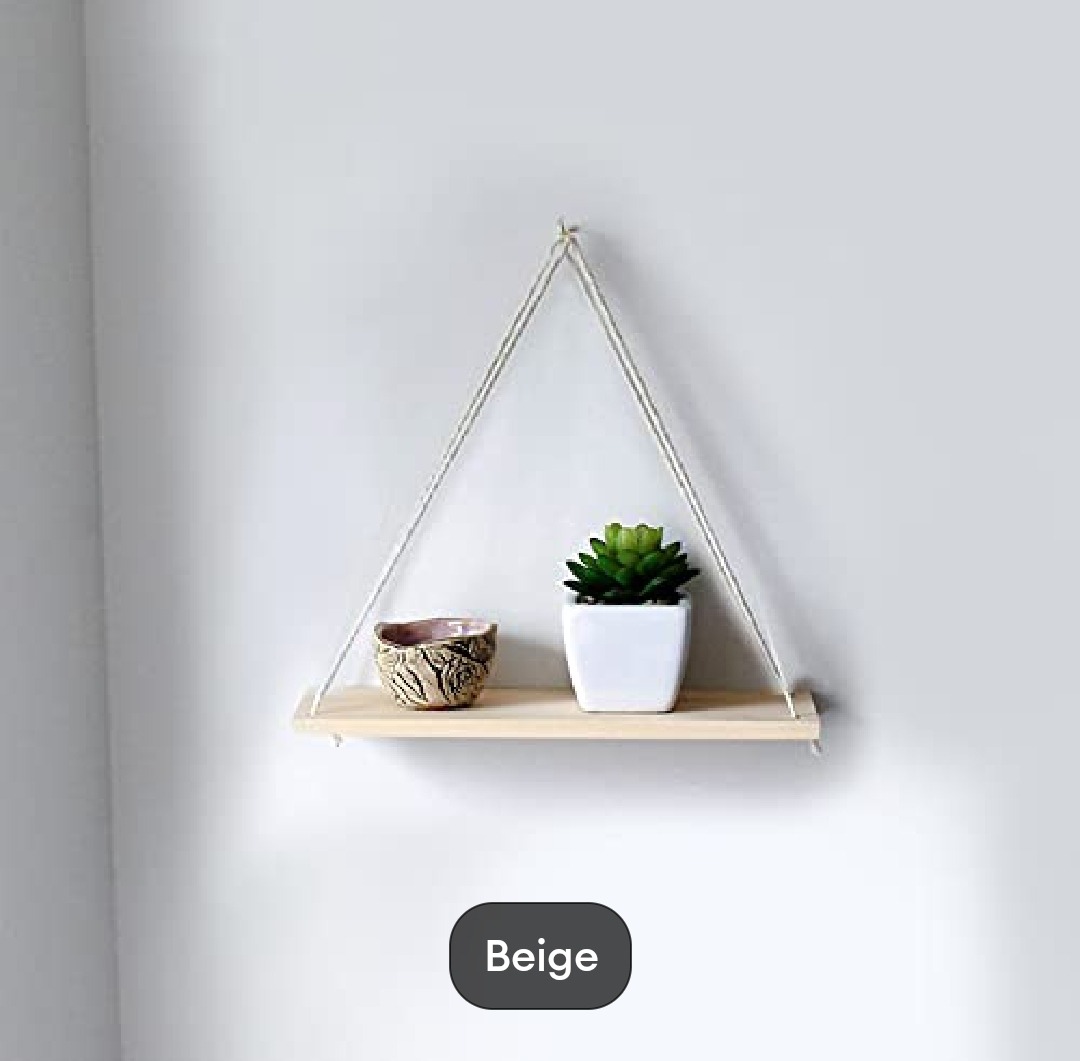 Picture of 1PIC Wall hanging Shelf Floating Hook Wall Hanger Router Stand, Bathroom Self, Book Self, Tree Self- Multicolor