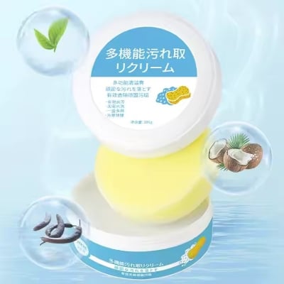 Picture of White Shoe Cleaning Cream Multifunctional Shoe Cleaner Household Sports Shoes Canvas Cleaner- Multicolor- One size