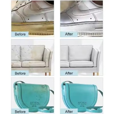 Picture of White Shoe Cleaning Cream Multifunctional Shoe Cleaner Household Sports Shoes Canvas Cleaner- Multicolor- One size