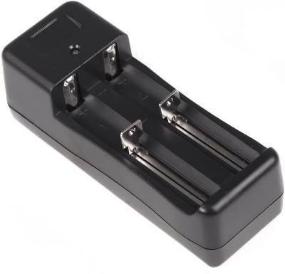 Picture of 2 Slots Smart Charger Universal Intelligent Rechargeable Battery Charger ABS material Input: AC100-240V 47-63Hz- Multicolor