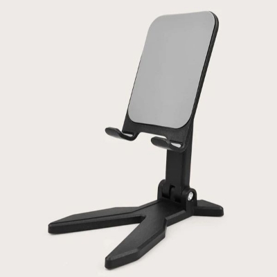 Picture of New Cell Phone Stand, Angle Height Adjustable Cell Phone Holder with Silicon Pad for Desk Fully Forldable Mobile Phone Holder Compatible with All Mobile- Multicolor