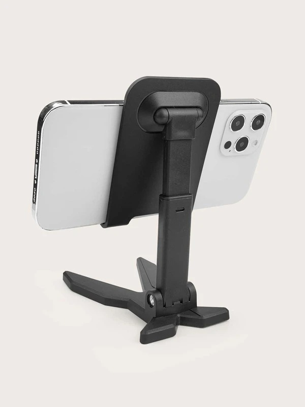 Picture of New Cell Phone Stand, Angle Height Adjustable Cell Phone Holder with Silicon Pad for Desk Fully Forldable Mobile Phone Holder Compatible with All Mobile- Multicolor
