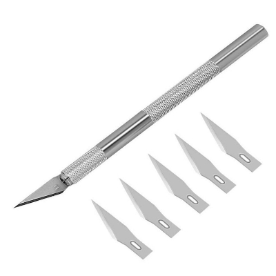 Picture of Home_Goods For Precision kitchen cutters With 6 Blades (Aluminium Body)- Multicolor