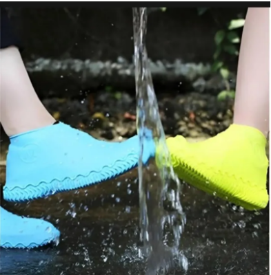Picture of Versatile -Waterproof Silicone Shoe Cover Free Size Boots Cover portable Rain Proof Silicone Rain Boots for Men/Women- Avant-garde- Multicolor-One size