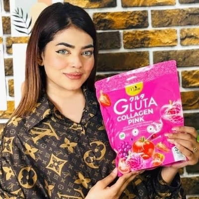 Picture of Manee Gluta Collagen Pink Juice for girl- Multicolor